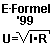 Logo E-Formel '99